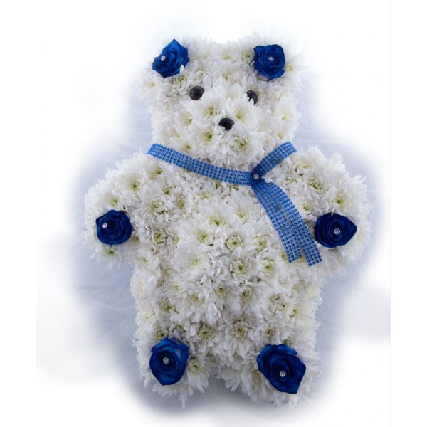 Floral Teddy Bear Tribute
