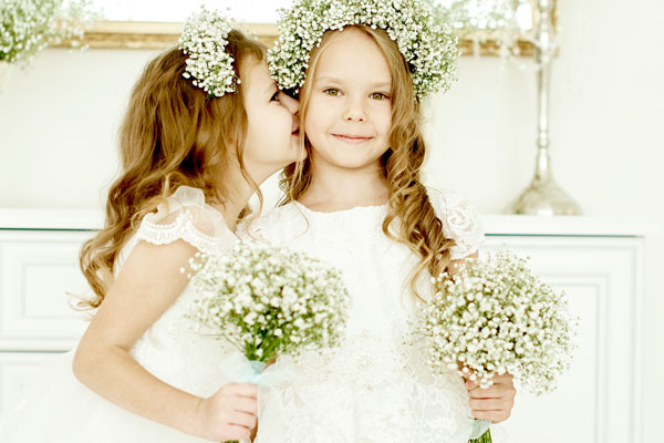 Bridesmaids wedding flowers